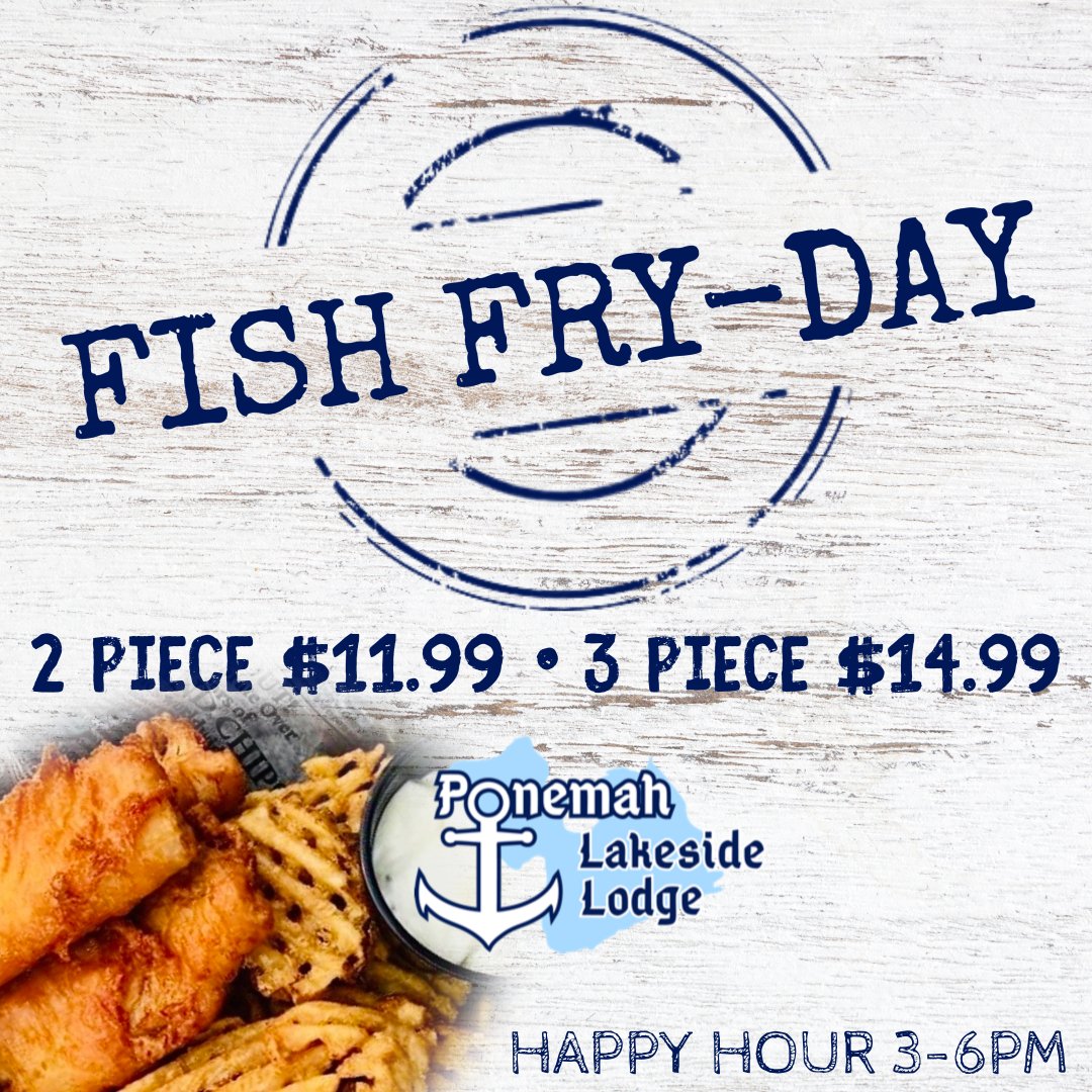 SPECIALS Ponemah Lakeside Lodge Fenton, MI