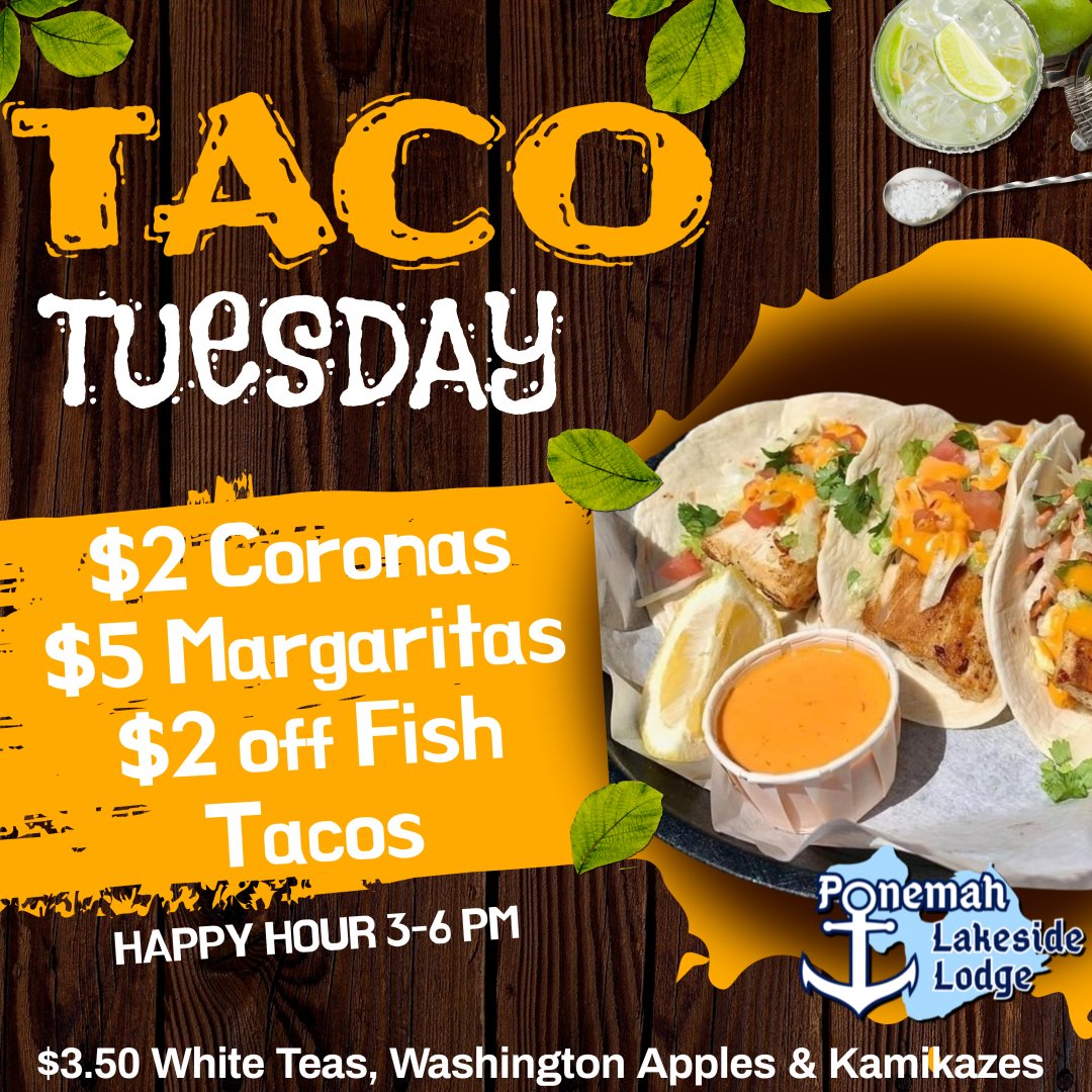 SPECIALS Ponemah Lakeside Lodge Fenton, MI