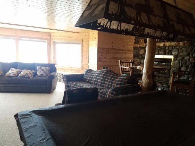 Couches in a living room