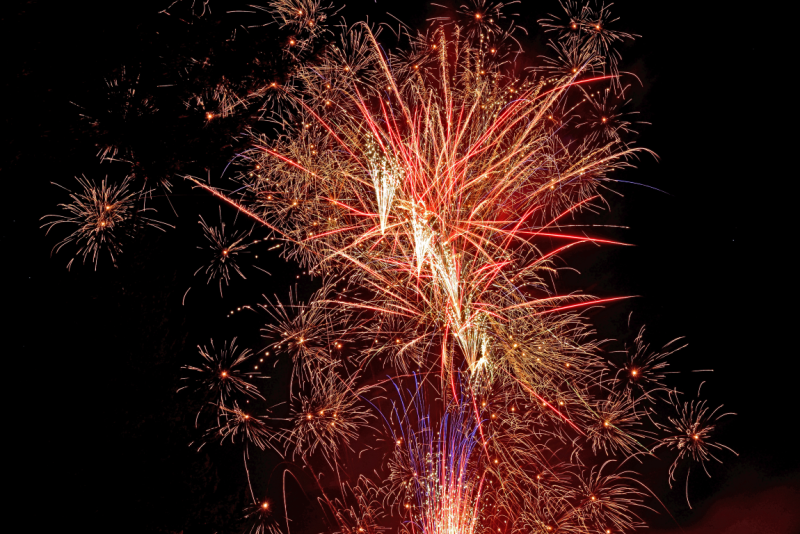 Beautiful fireworks