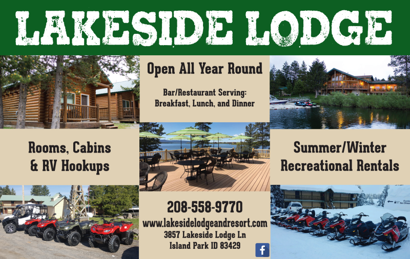 Lakeside Lodge graphic ad