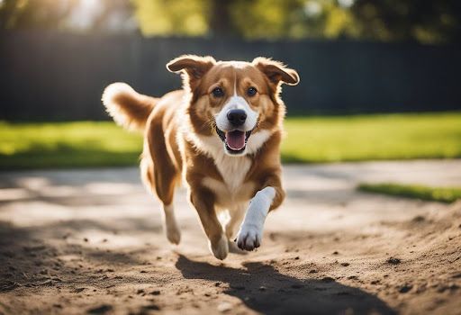 Dog Running