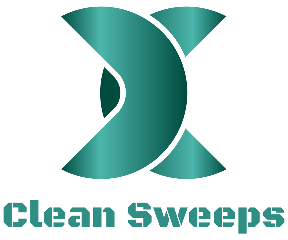 A logo for a company called clean sweeps