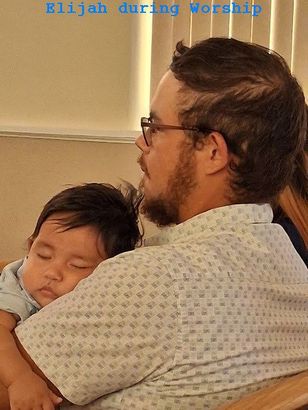 Elijah with child