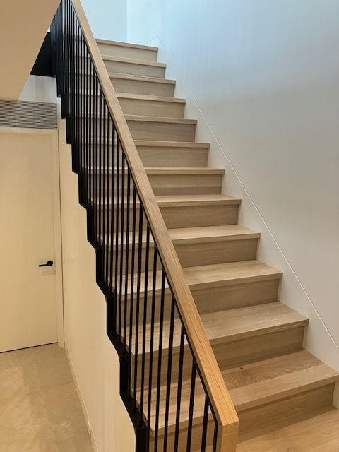 custom wooden staircase