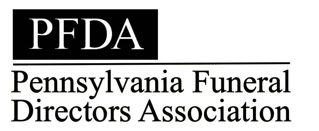 PFDA logo: black box with white