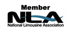 Member of the National Limousine Association: Black 