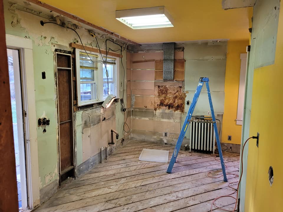 Before Photo Of Kitchen — Poughquag, NY — Mino’s Painting Inc