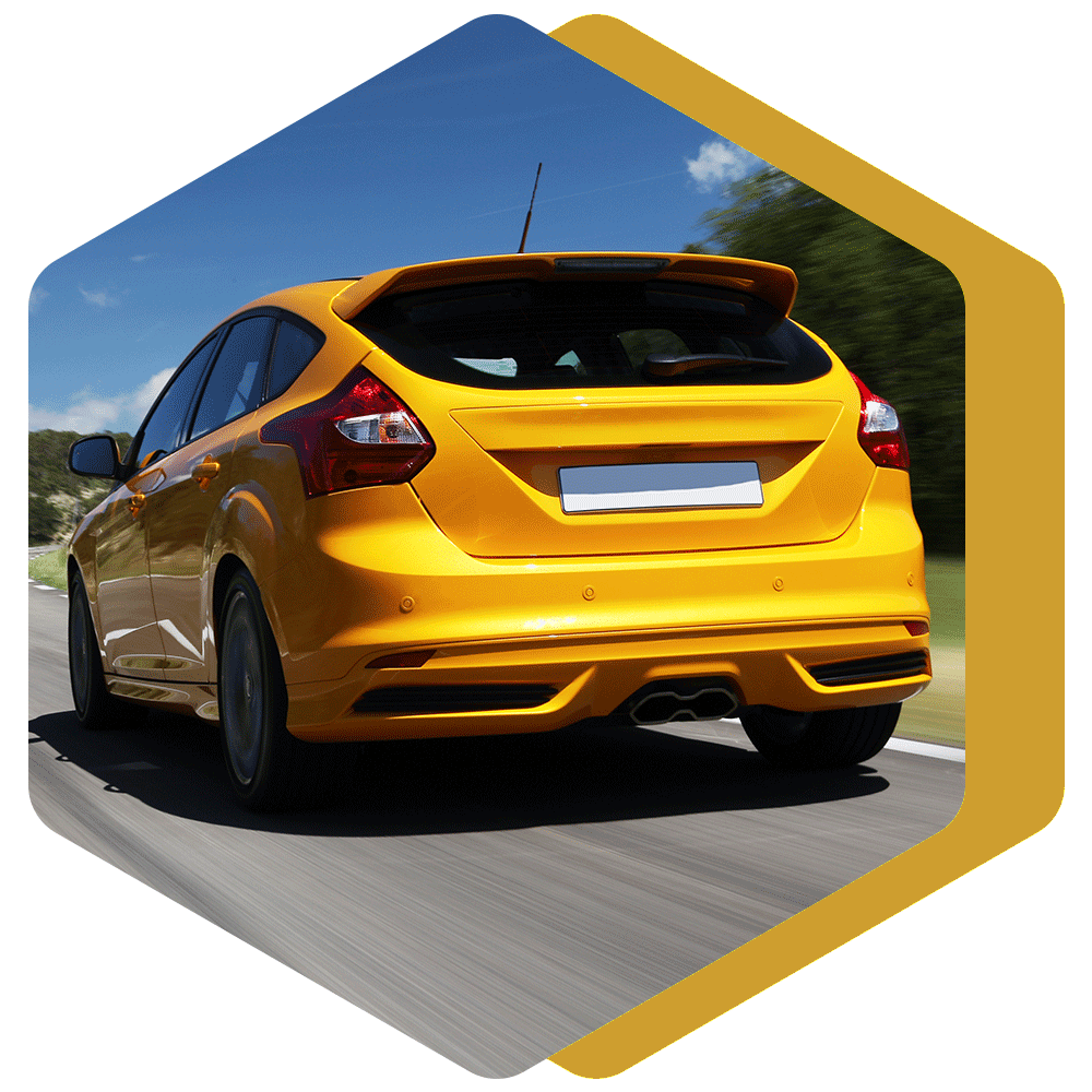 Yellow Car on Road — Raymond, ME — Automotive Everything Yellow Car on Road — Raymond, ME — Automotive Everything