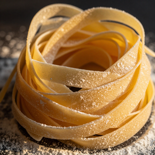 Pasta fresca artesanal tallarines