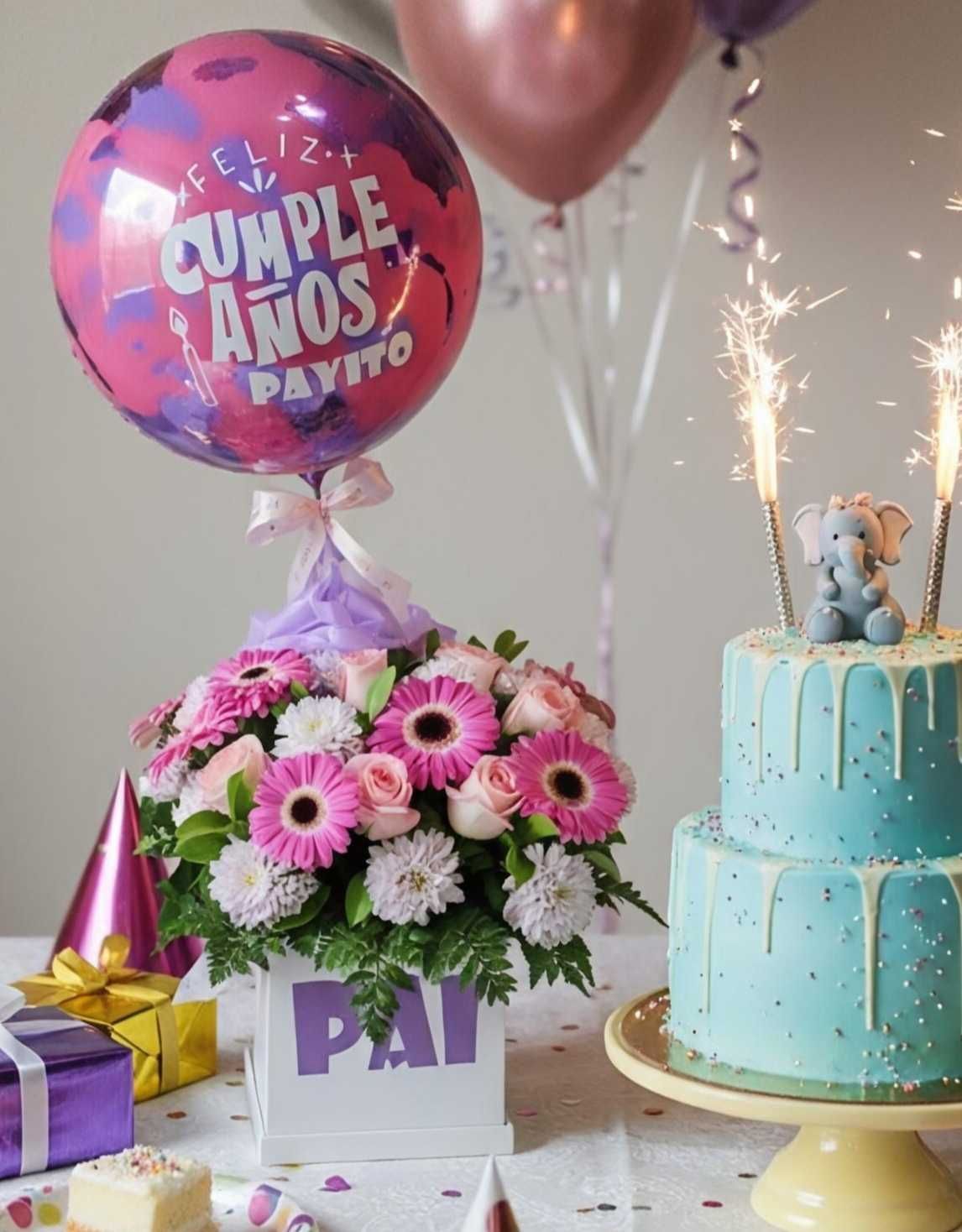 Arreglos florales de cumpleaños