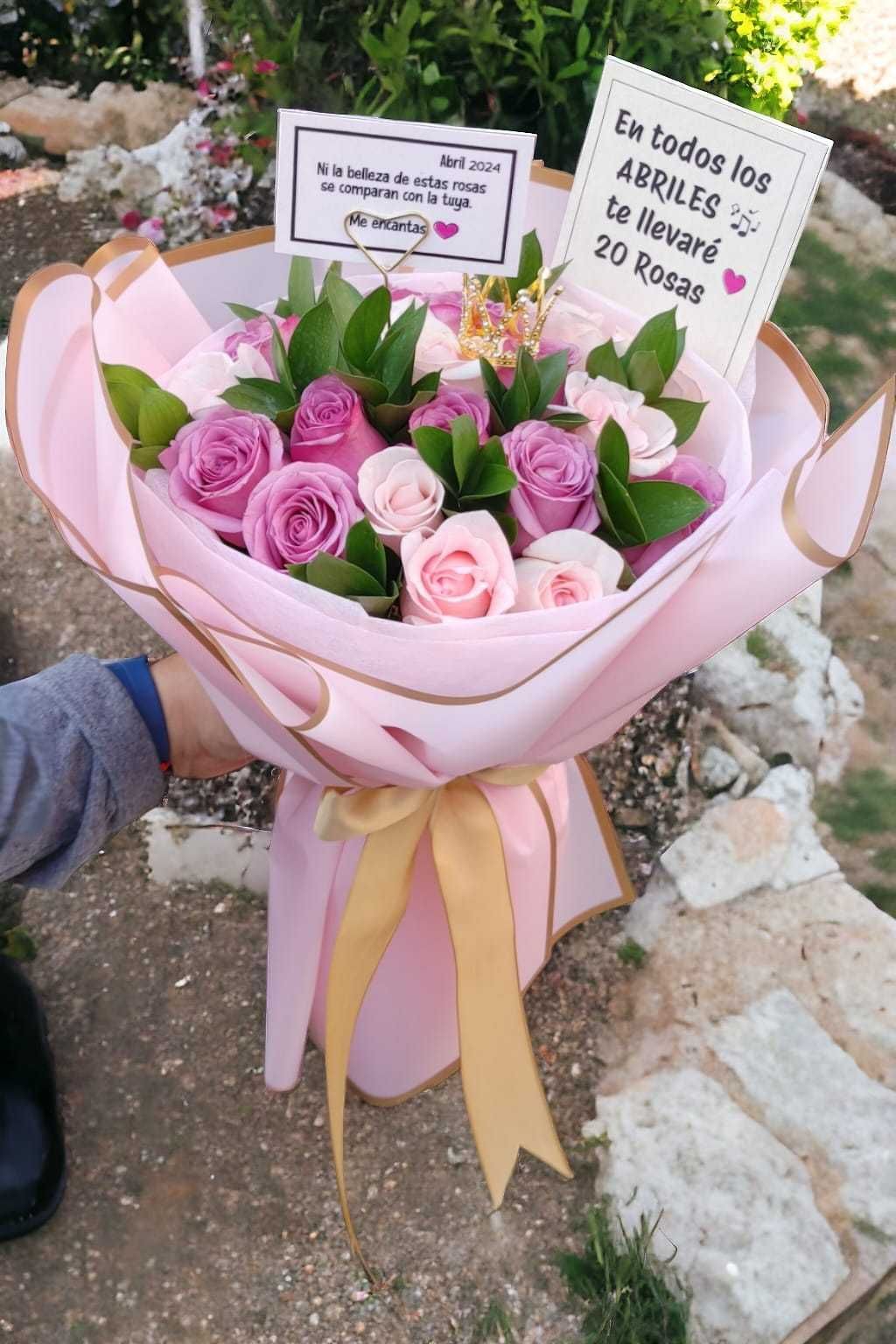 Arreglos de rosas en CDMX
