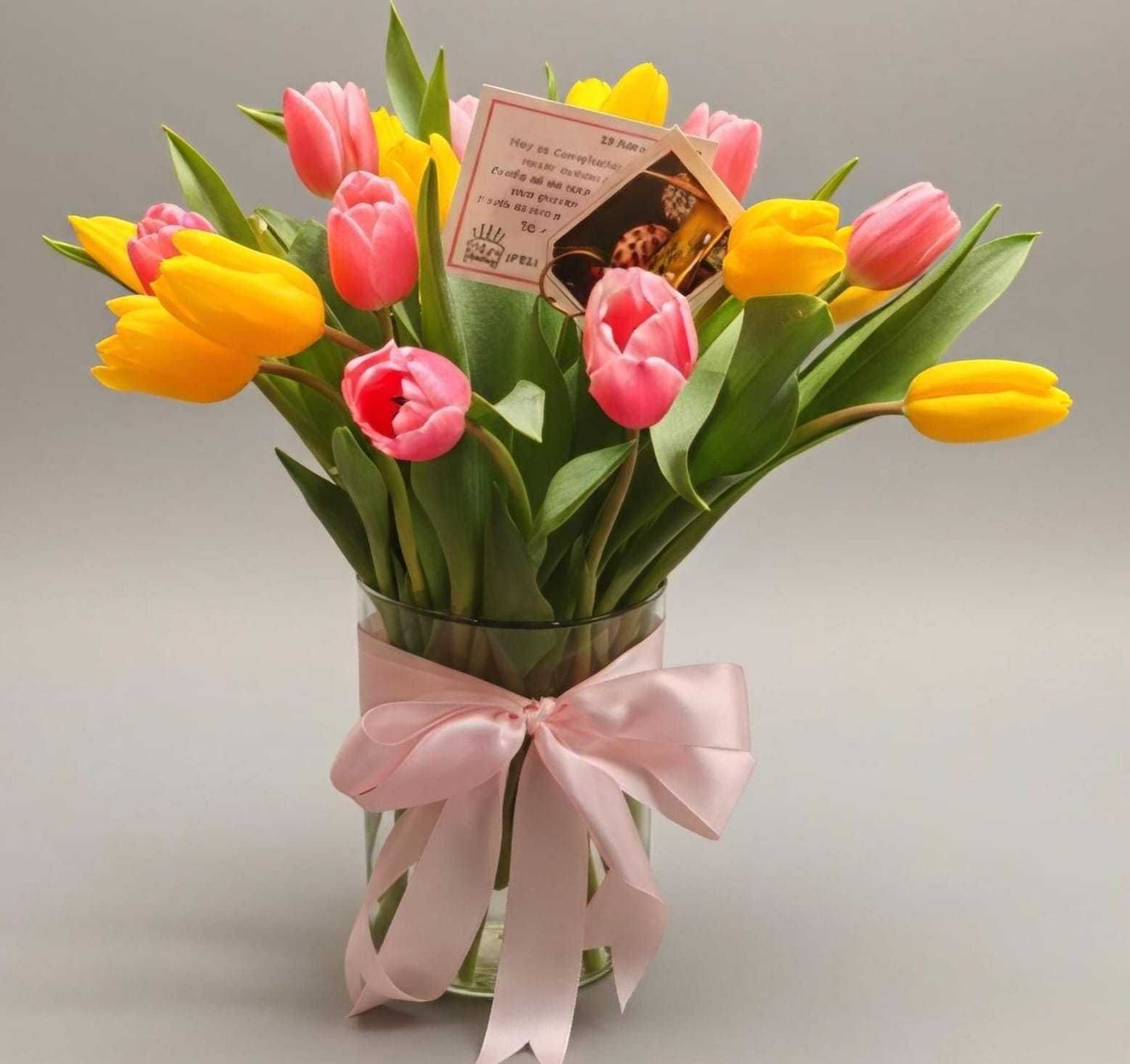 Tulipanes a domicilio en CDMX