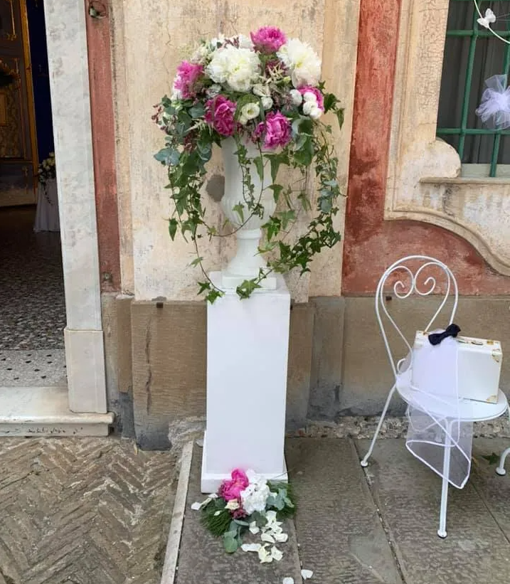 allestimento per cerimonia nuziale