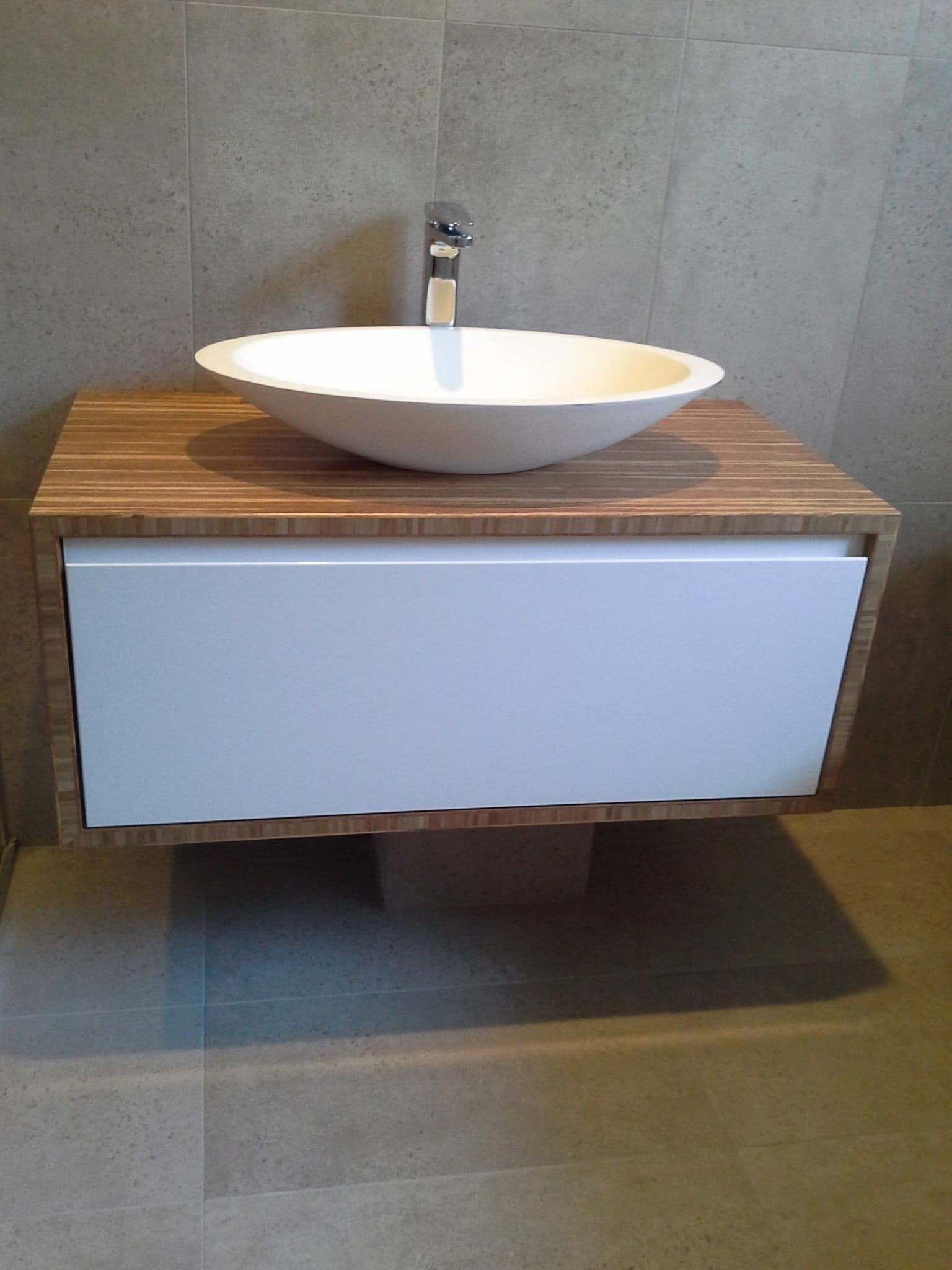 Streamlined bathroom basin with a minimalist design — Corrimal Discount Tiles and Bathroomwear in East Corrimal, NSW