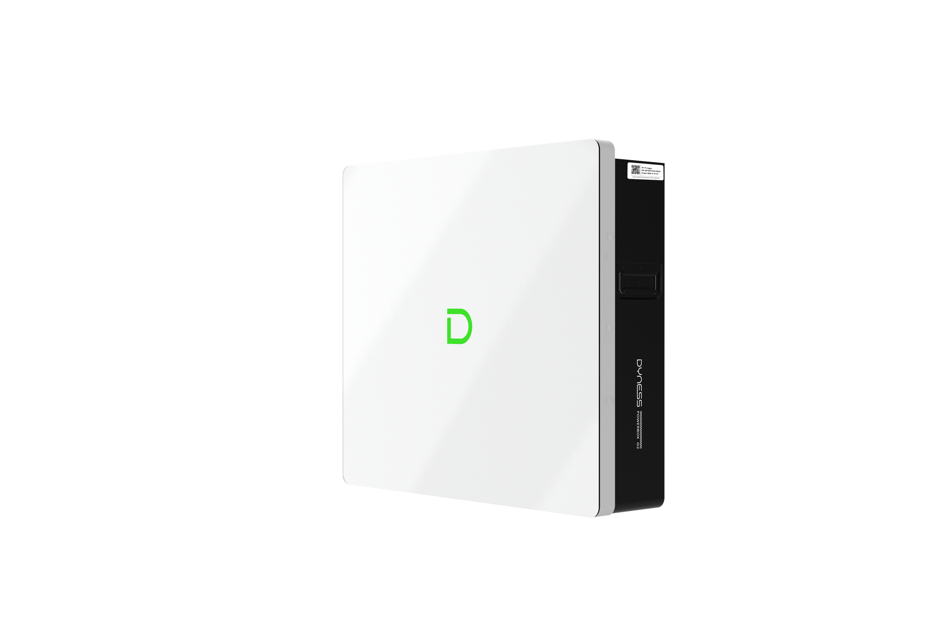 White and black solar battery unit with