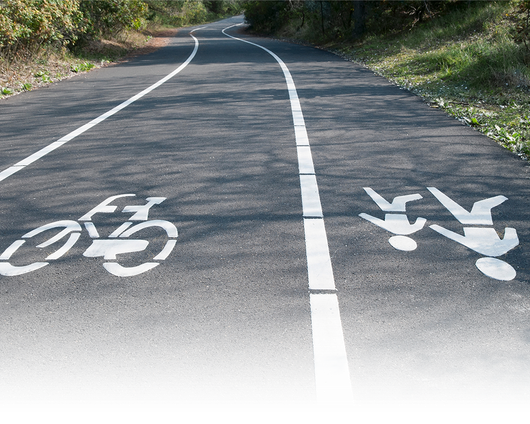 road with markings