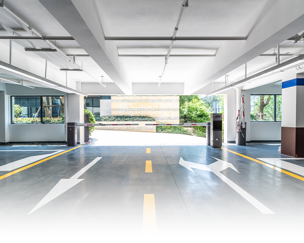 a car park
