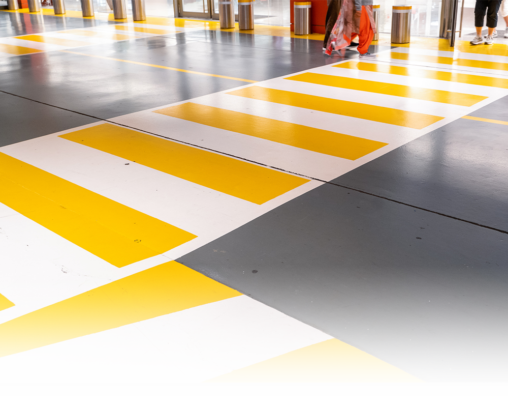 non-slip reflective line marking