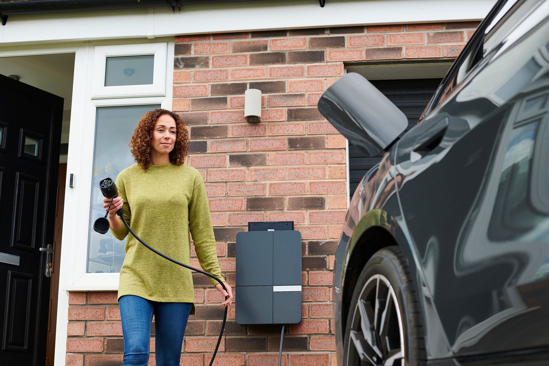 Two Cars At The Car Charging Station — Mokena, IL — Imarq Electric