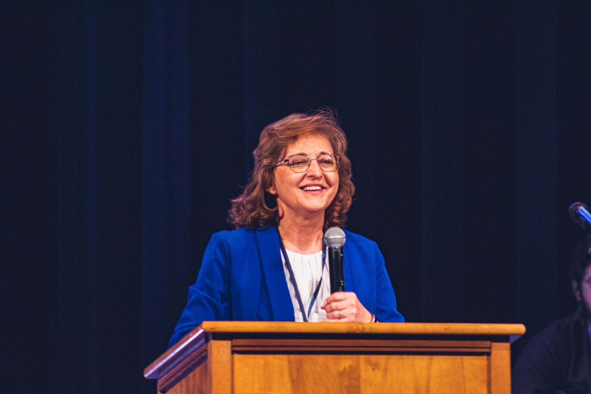 Dr. Danuta Case speaking