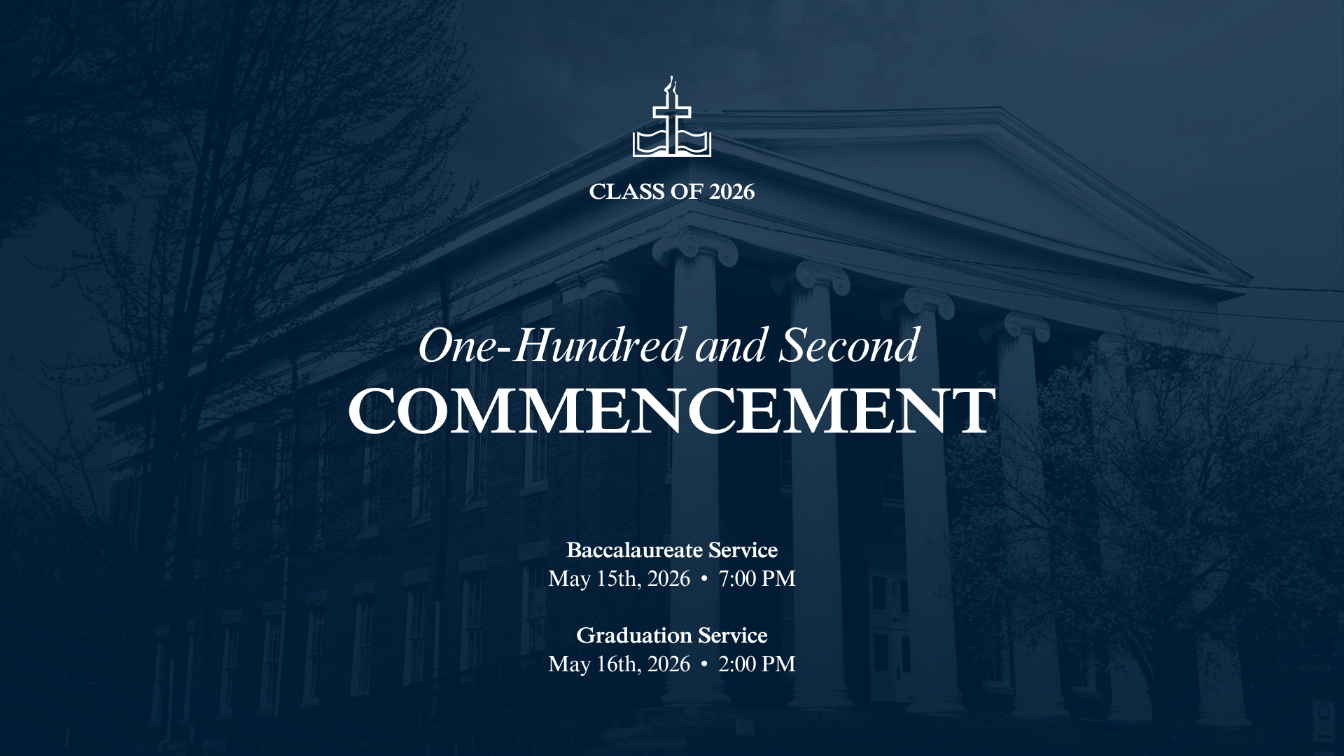 One Hundred and Second Commencement