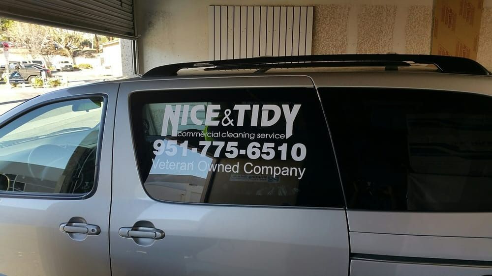 Silver van with