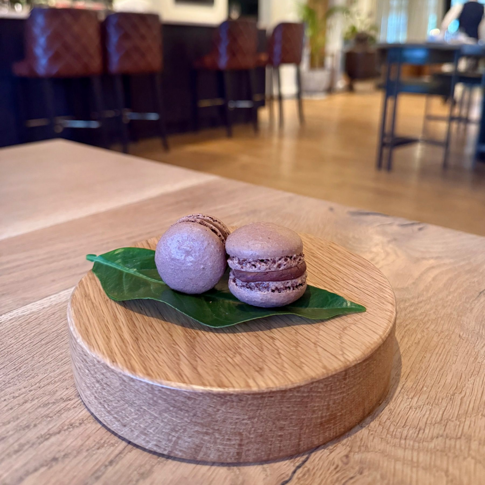 Colourful macarons and petit fours served at Beyond Restaurant Stellenbosch