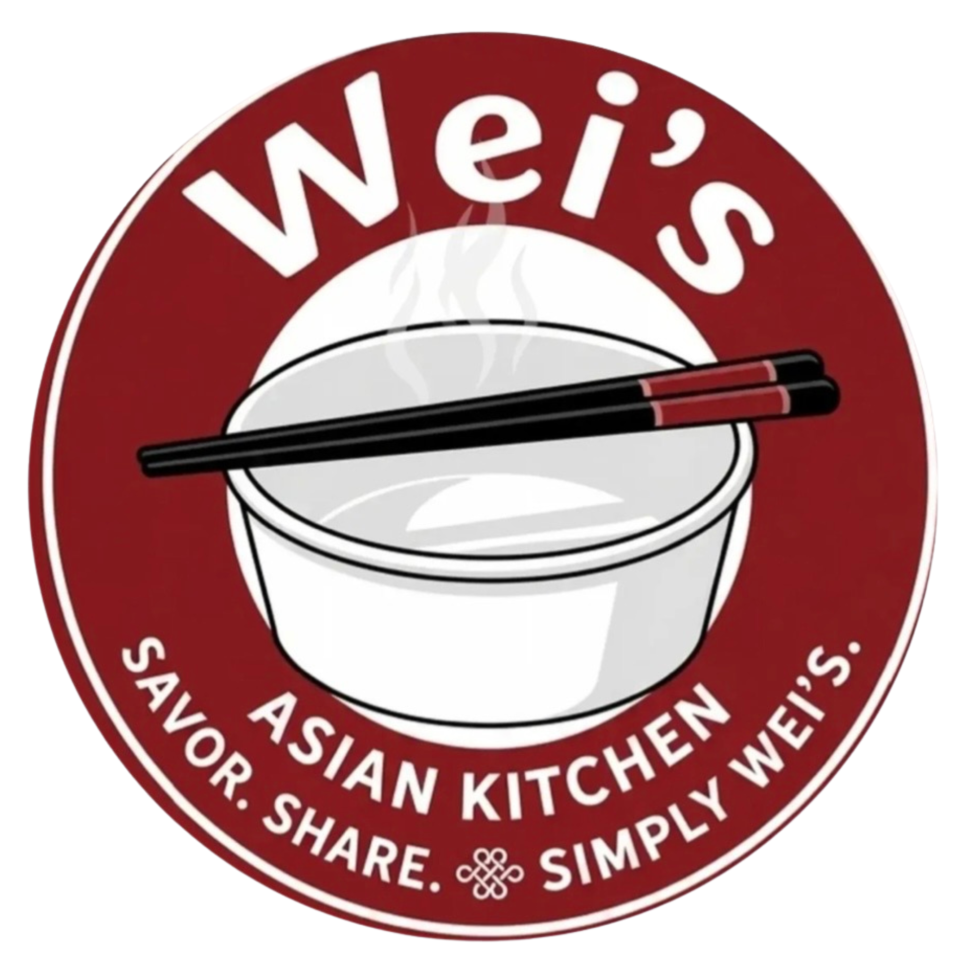 Wei's Takeaway logo