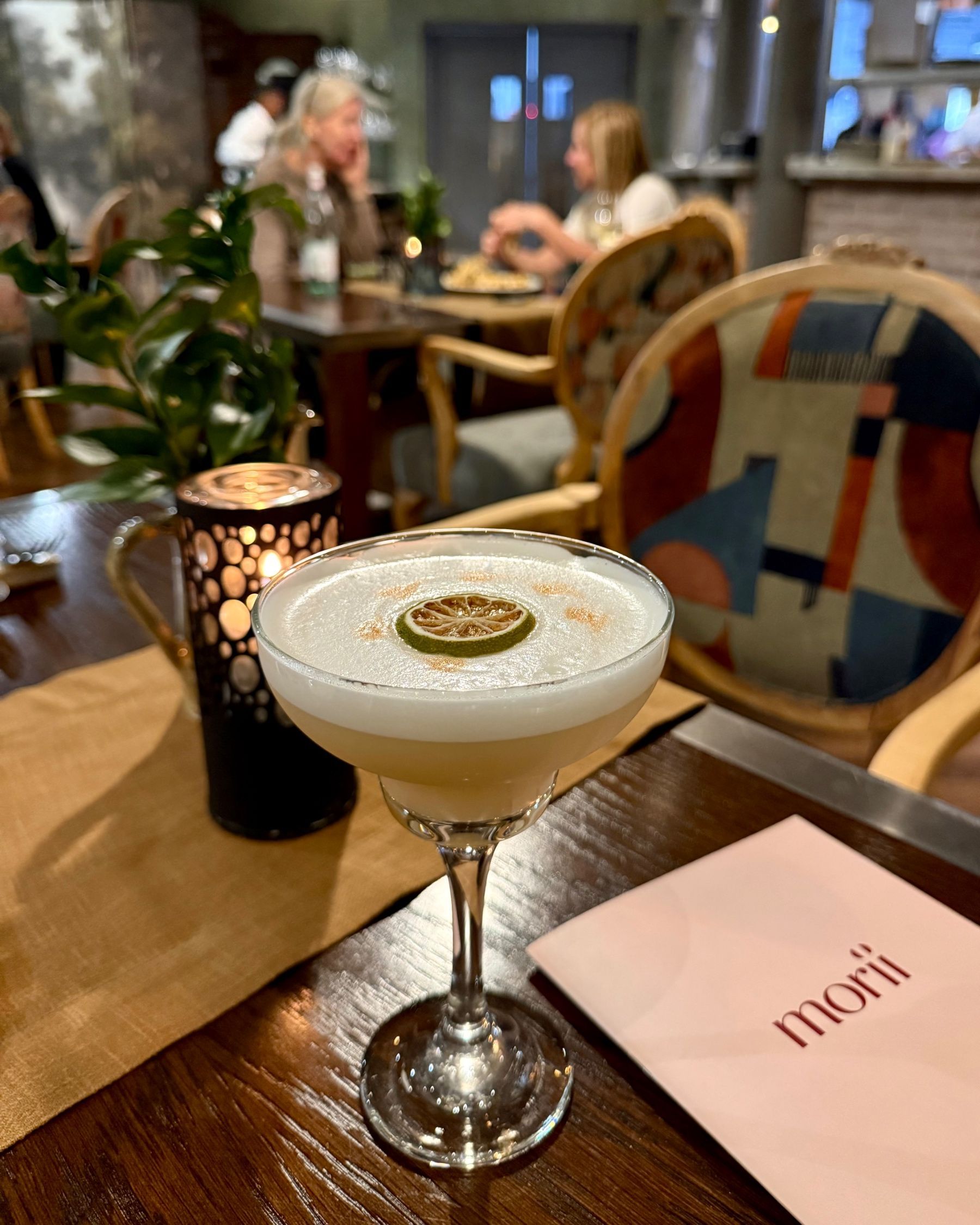 Nocciola Rosa cocktail at Morii, Vineyard Hotel