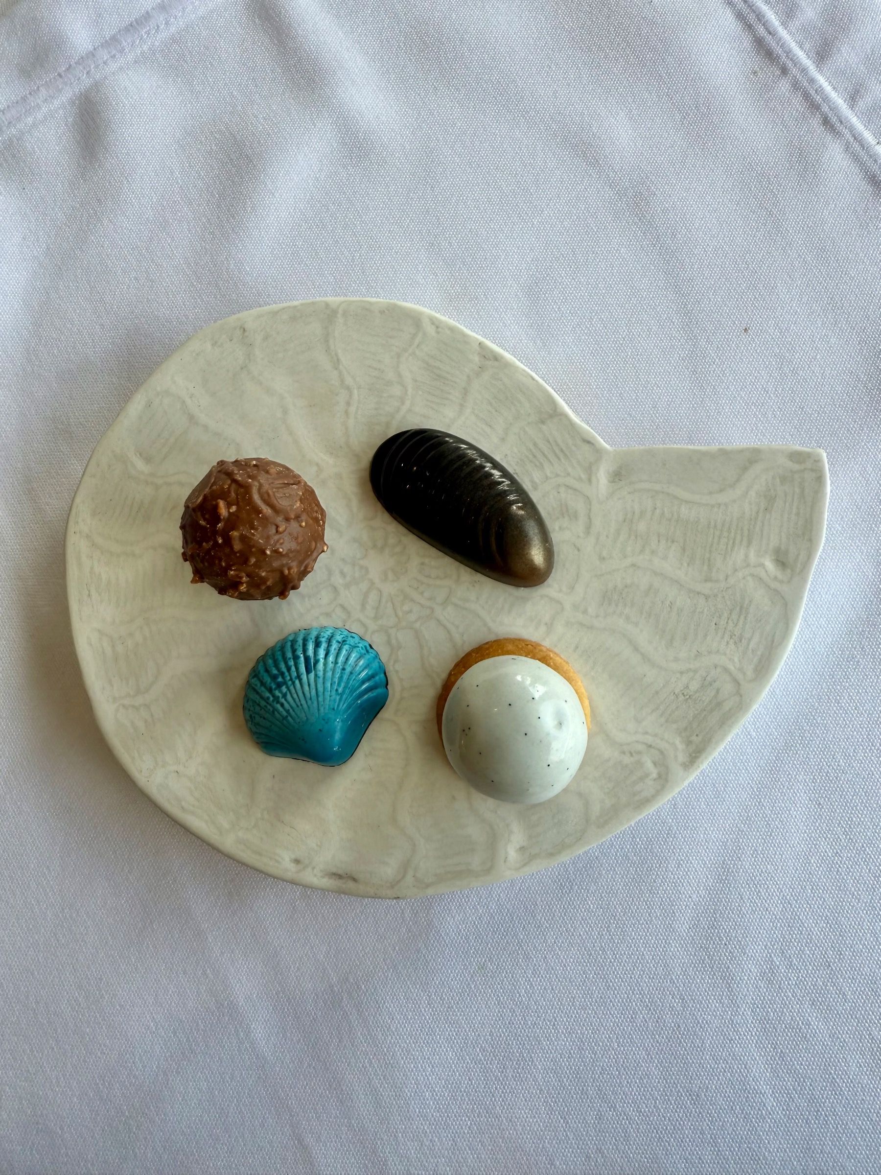 Assorted petit fours selection at Pier Restaurant Cape Town