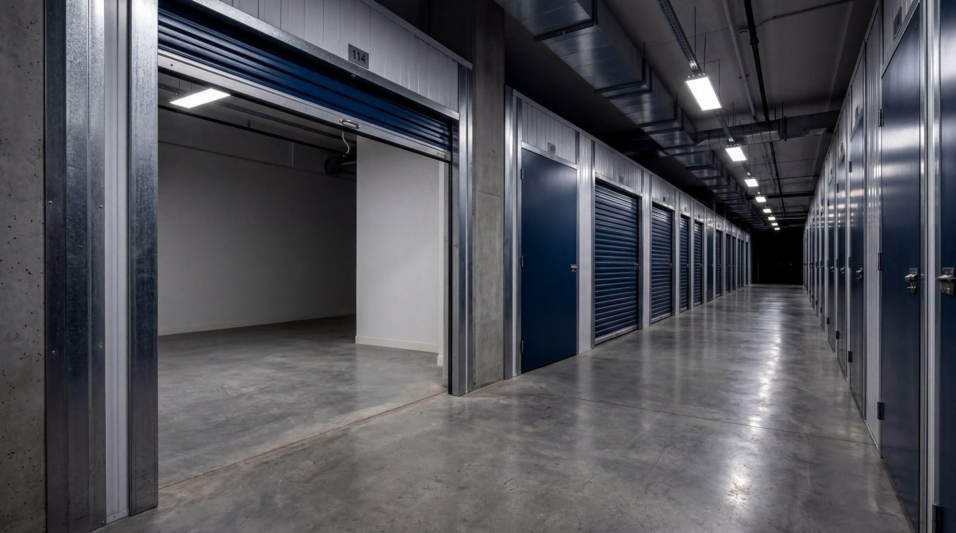 Professional self storage facility offering clean, secure storage units for home and business needs.