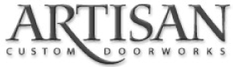 Artisan Custom Doorworks logo in a serif font.