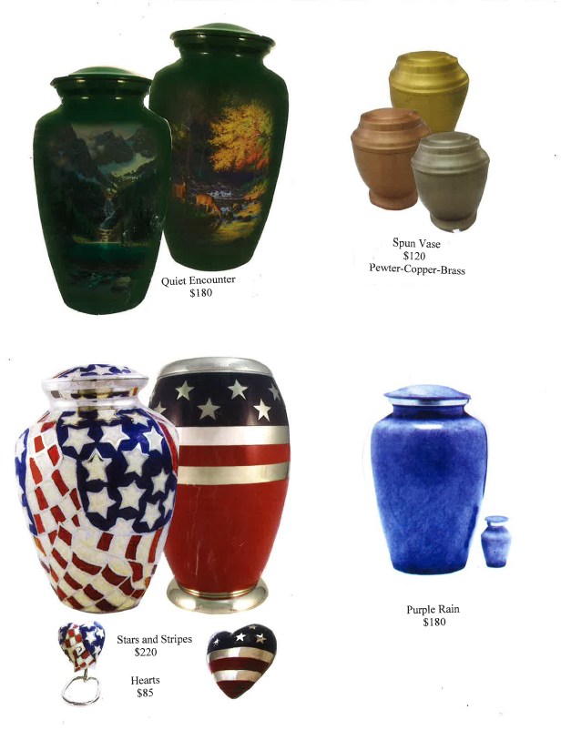 Cemetery Arrangements — Cremation Urns & Mementos in Mesa, AZ
