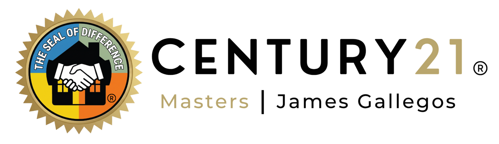 James Gallegos Century 21 Masters logo