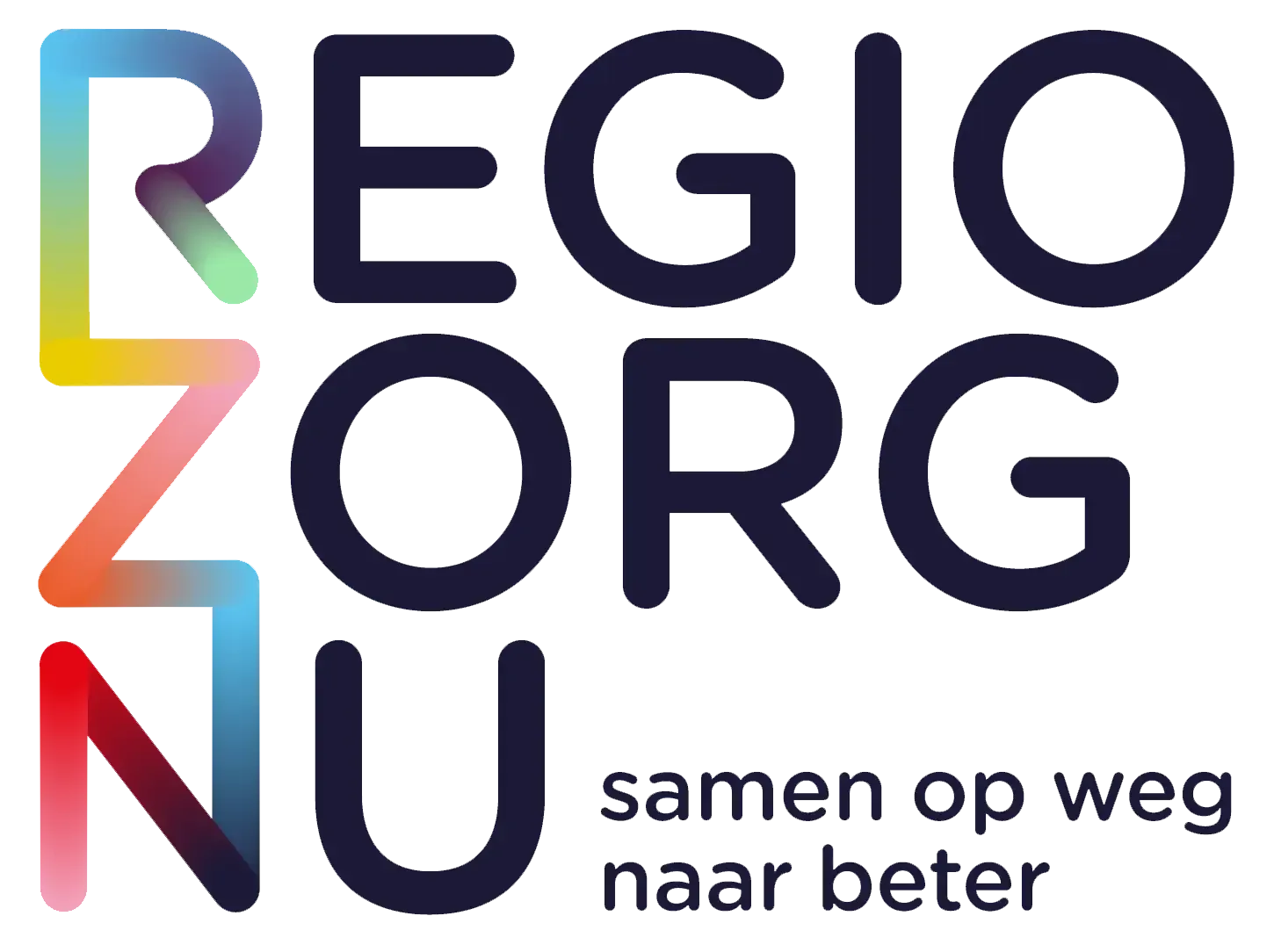 Logo of Regio Zorg with colored