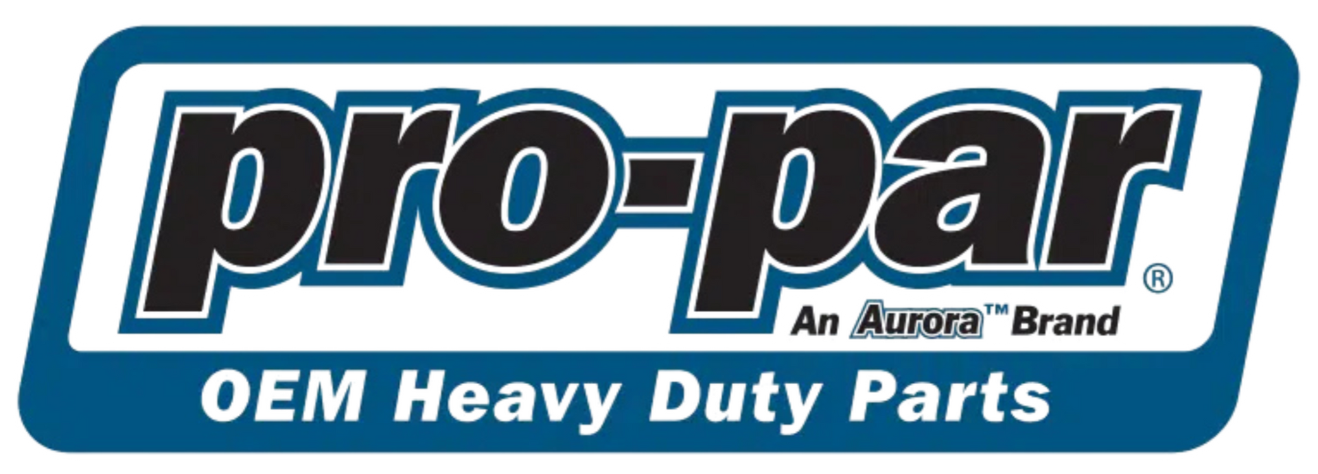 The logo for pro-par oem heavy duty parts