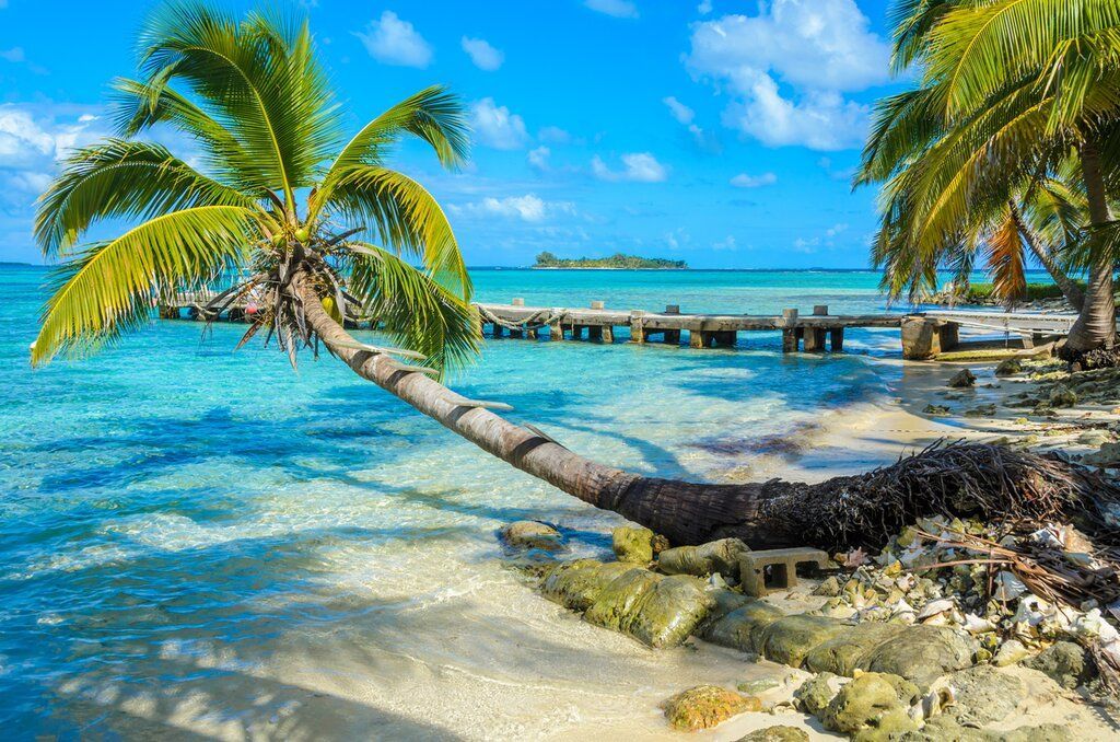 Beautiful beach in Belize