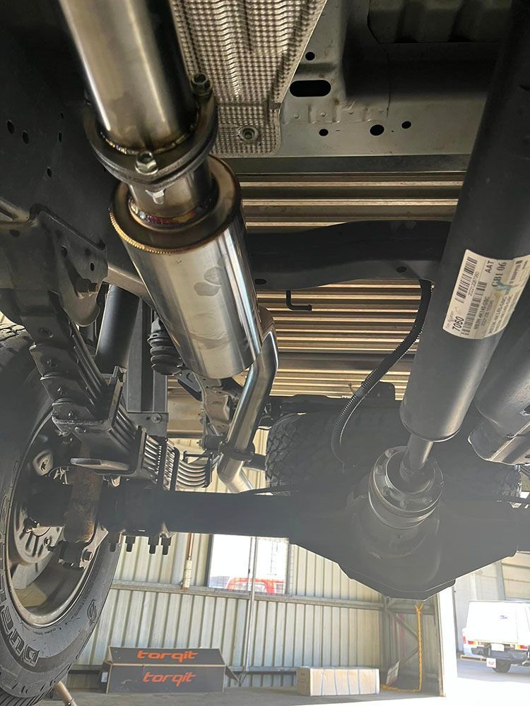 Car Exhaust Repair — KBX Mechanical In West Mackay, QLD