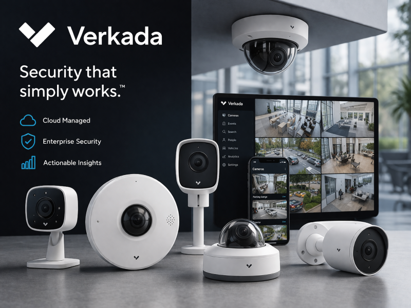 Verkada video surveillance cameras