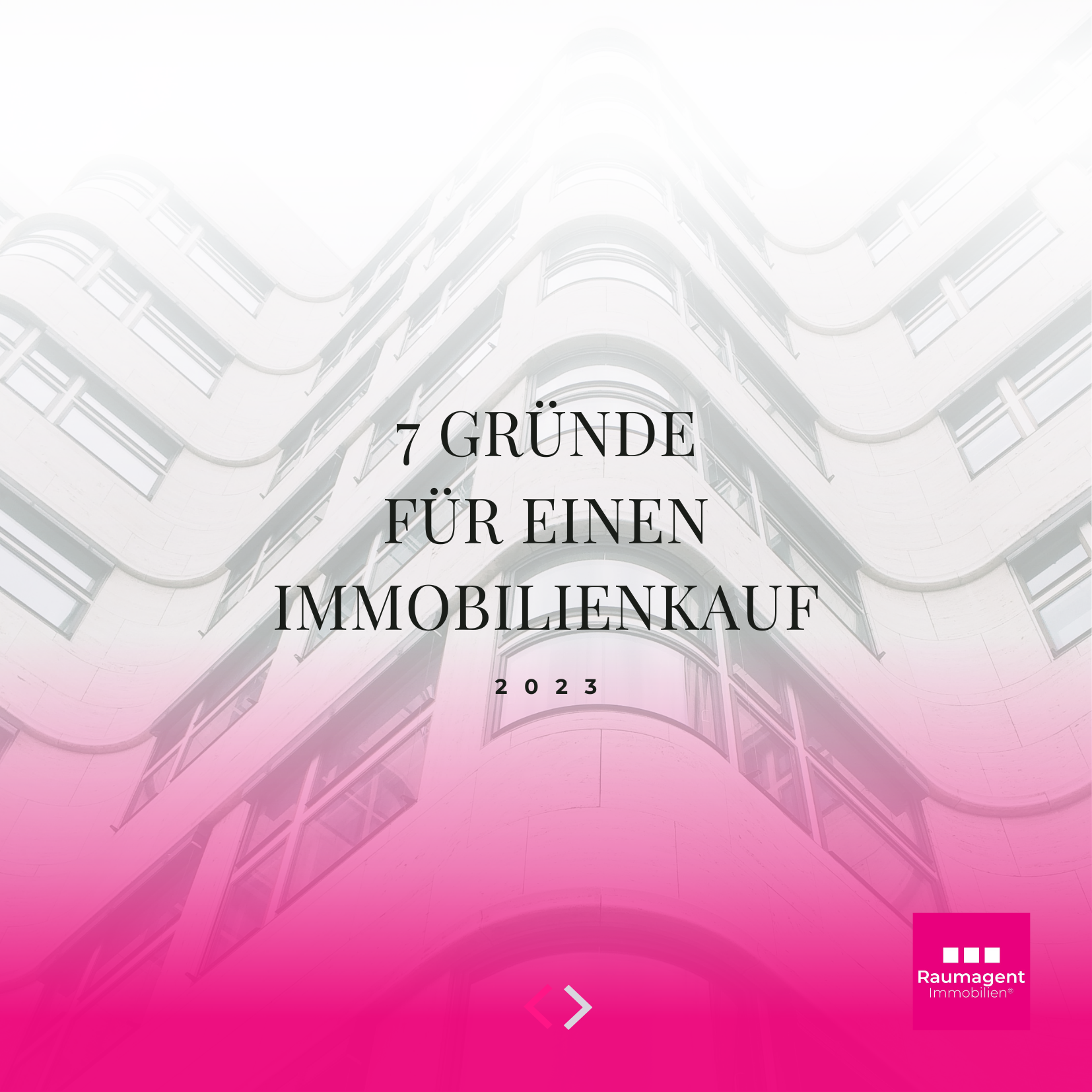 7 Gründe für einen Immobilienkauf
