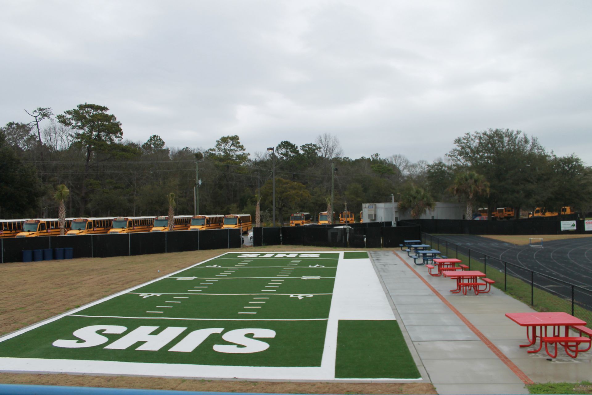 Football field with 
