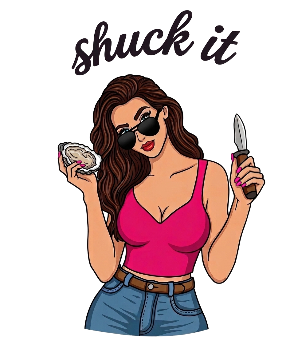 Shuck It Sticker
