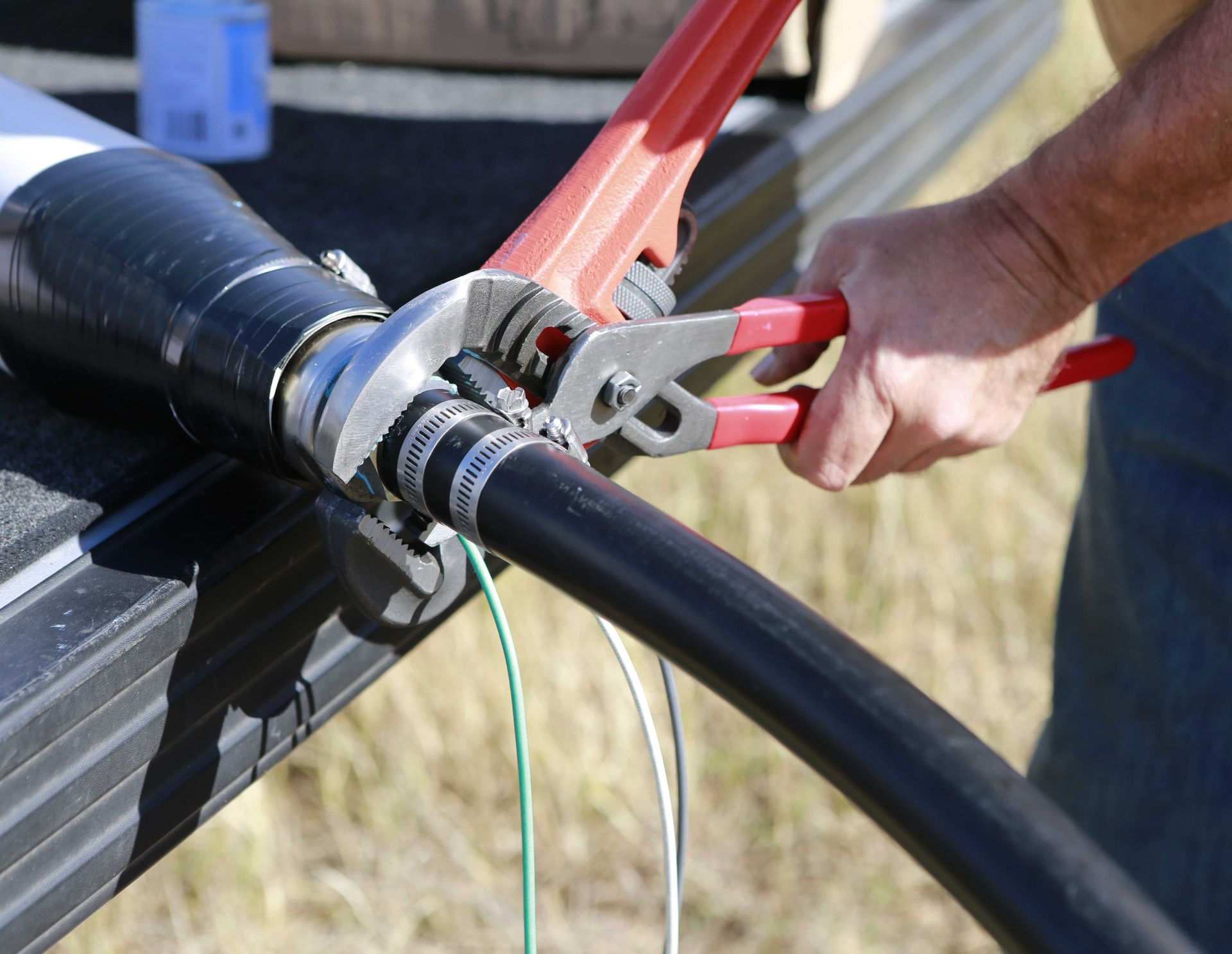 Waterline installation