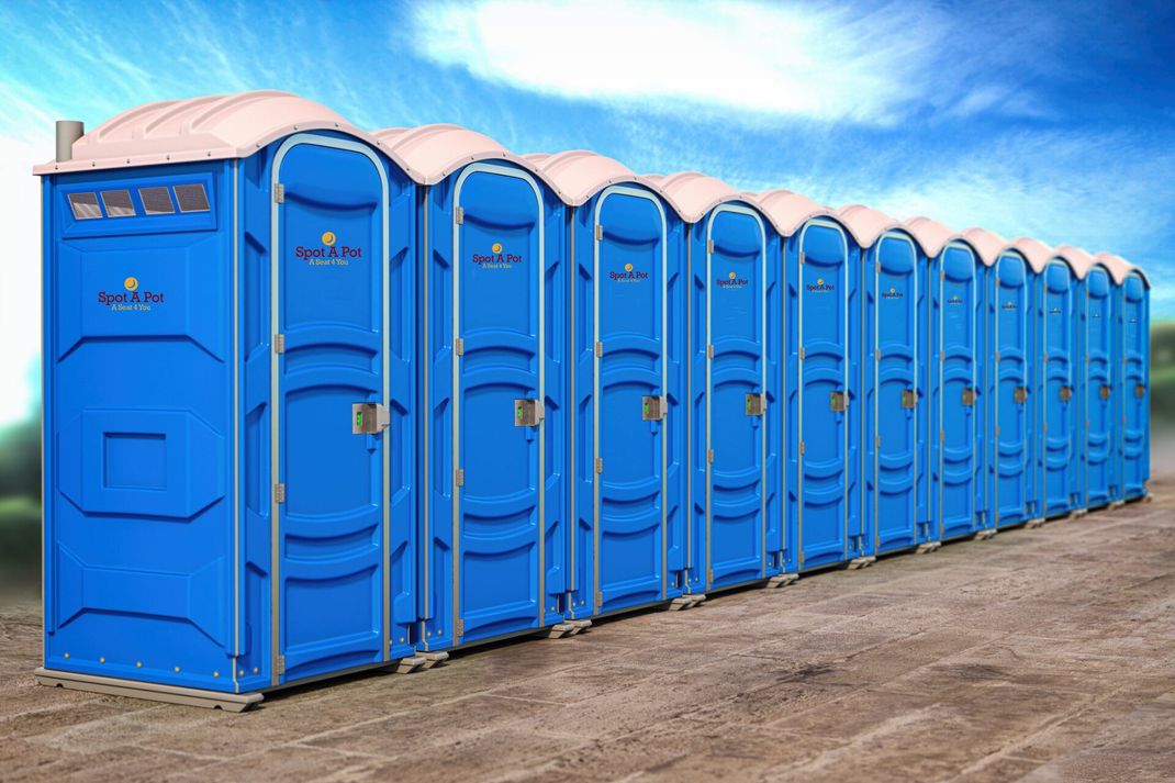 Blue Portable Toilets — White Marsh, MD — Spot A Pot Blue Portable Toilets — White Marsh, MD — Spot A Pot