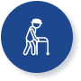 Elderly Individuals or Seniors Icon