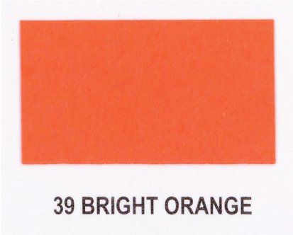 A bright orange rectangle on a white background