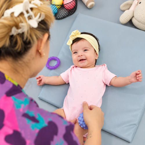 Clase de estimulación para bebés