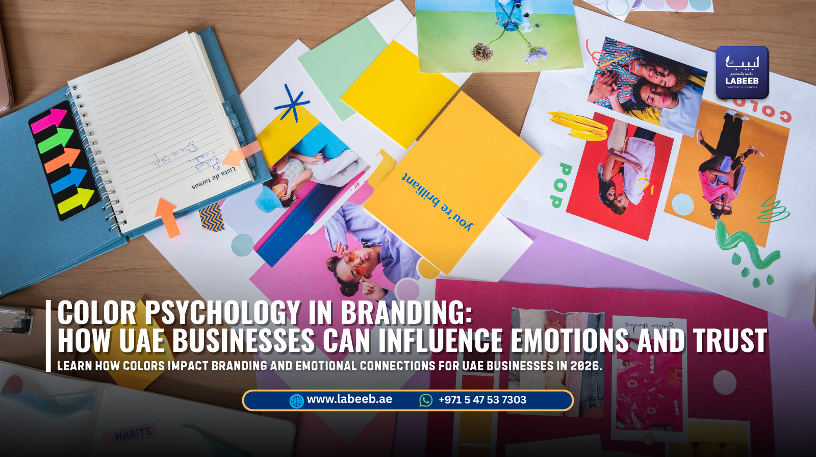 Color psychology in UAE branding influencing trust and emotion
