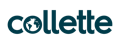 Collette logo in teal on a white background